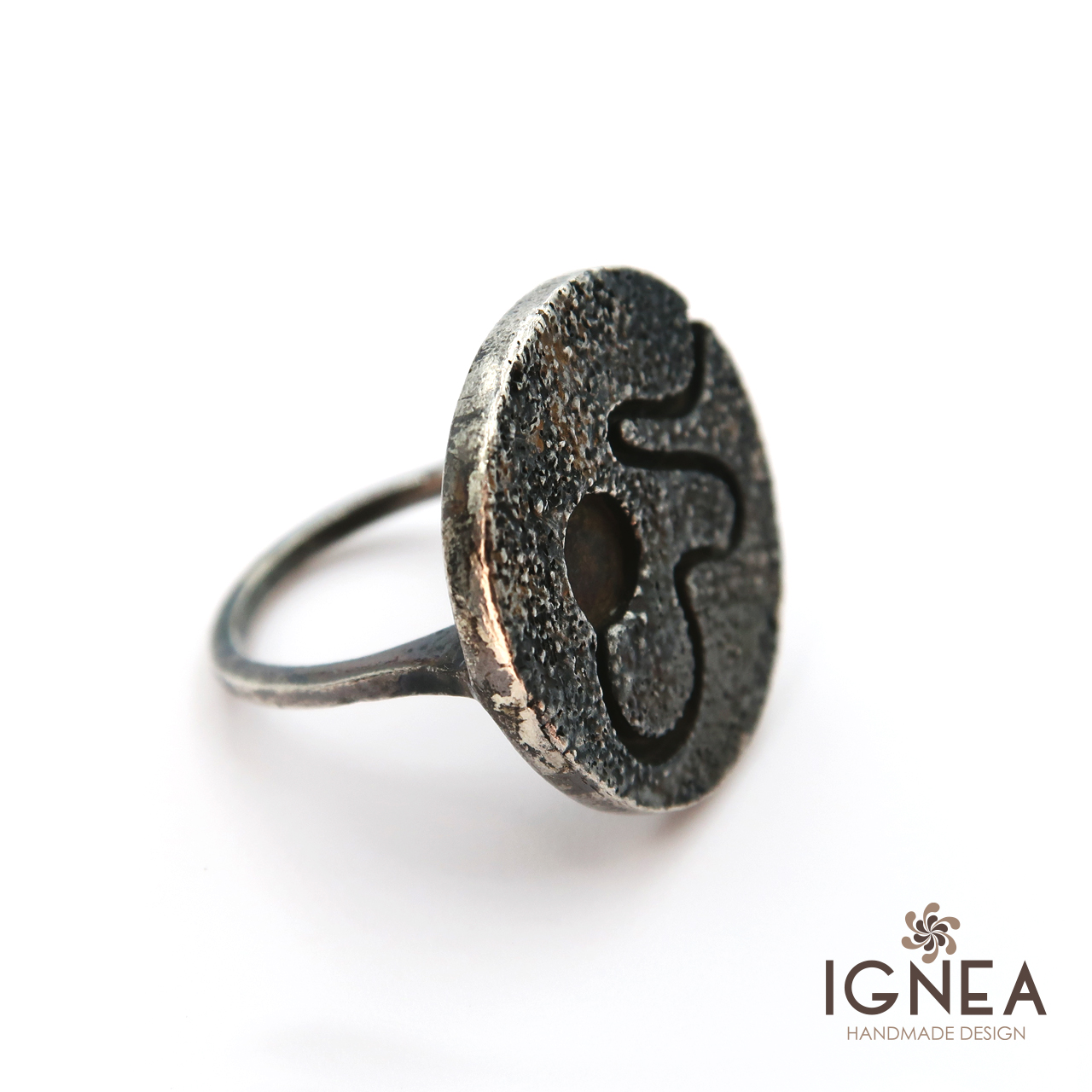 Anillo Natividad Circular Gris - Imagen 4