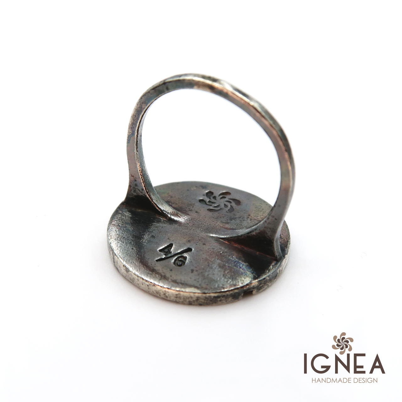 Anillo Natividad Circular Gris - Imagen 3