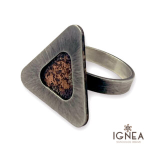 Anillo triangular - Colección Ancestral